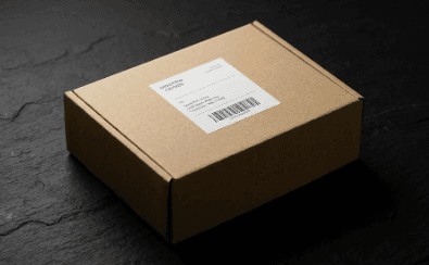 Secure mail-in box for shipping knives